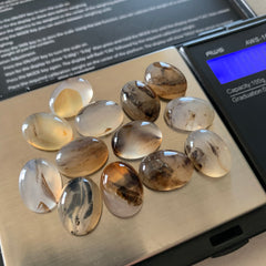 Dendrite agate cabochons