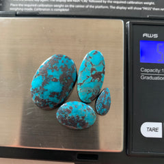 Nacozari turquoise cabochons