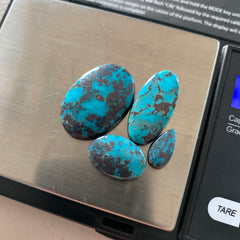 Nacozari turquoise cabochons