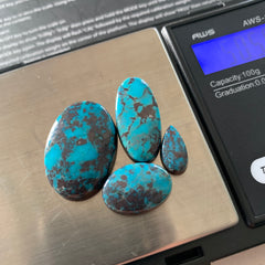 Nacozari turquoise cabochons