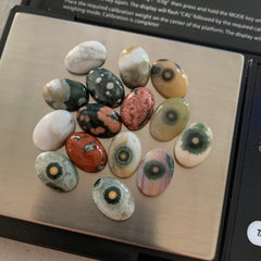 10x14mm oval Ocean Jasper cabochons