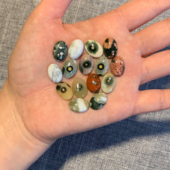 10x14mm oval Ocean Jasper cabochons