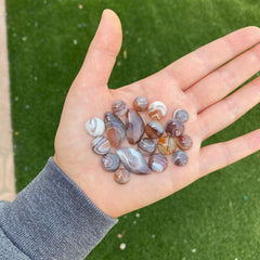 Botswana agate cabochons