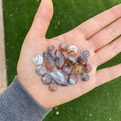 Botswana agate cabochons