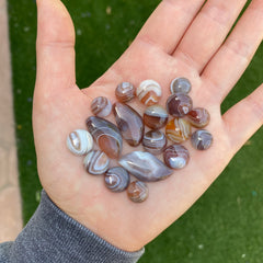 Botswana agate cabochons