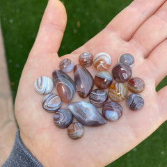Botswana agate cabochons