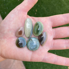 Imperial jasper cabochons
