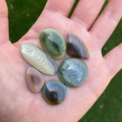 Imperial jasper cabochons