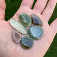 Imperial jasper cabochons