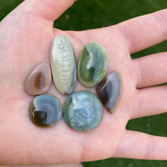 Imperial jasper cabochons