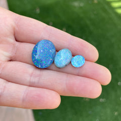 Spencer opal triplet cabochons
