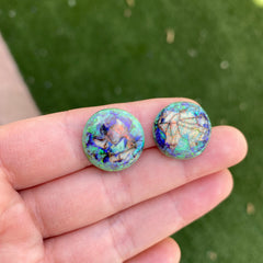 Monarch Opal cabochons