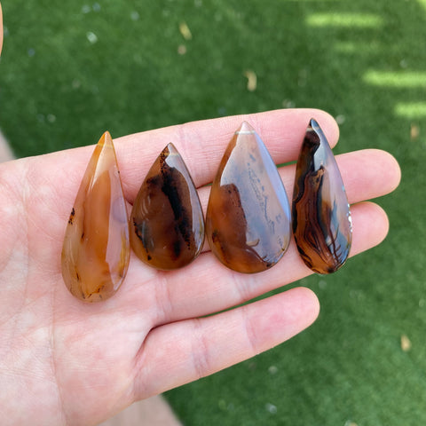 Montana agate beads