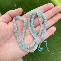 Aquamarine beads