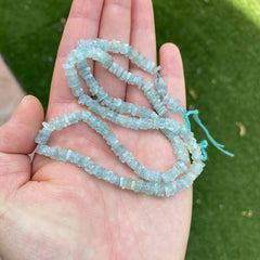 Aquamarine beads