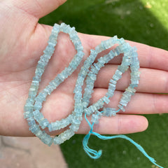 Aquamarine beads