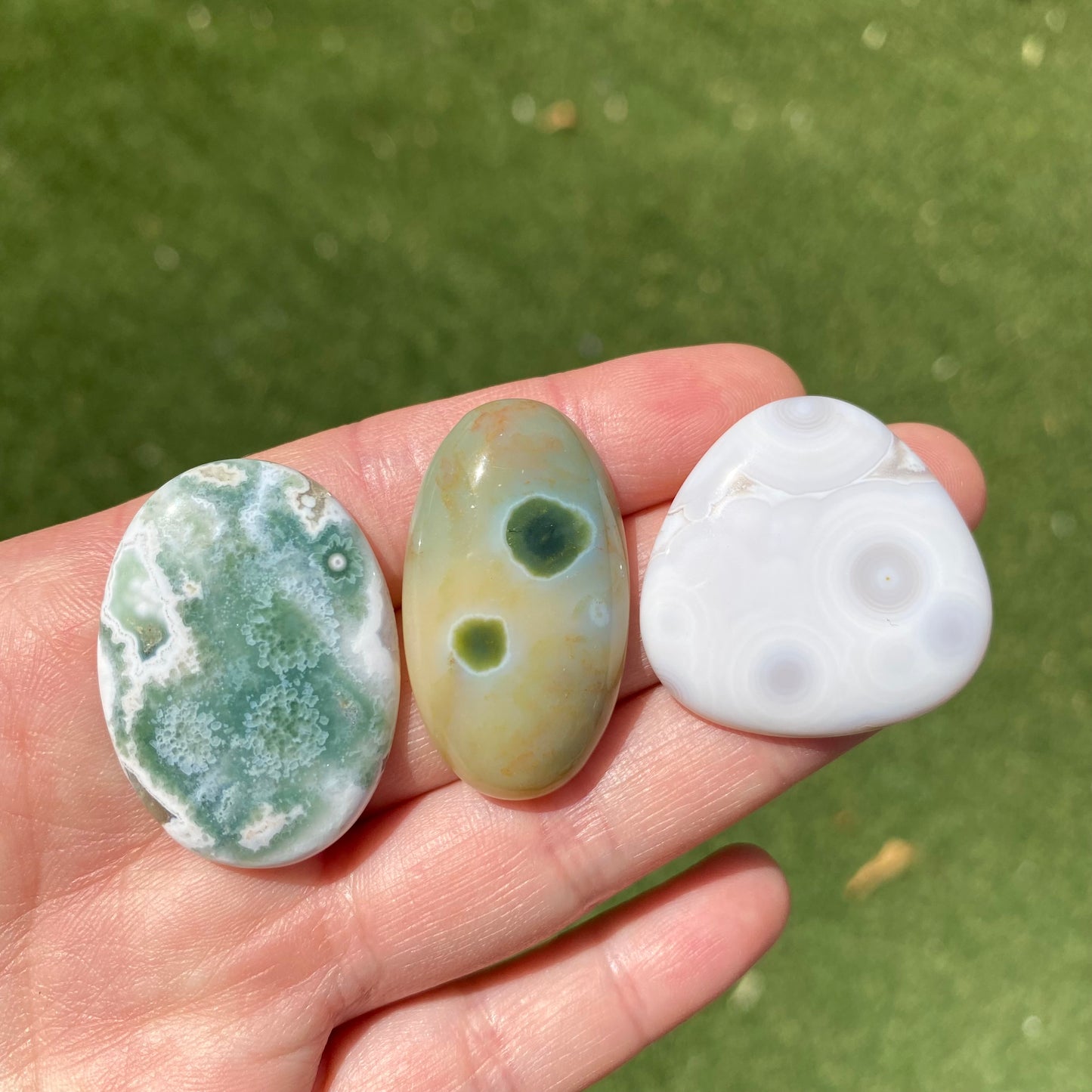 Ocean Jasper cabochons