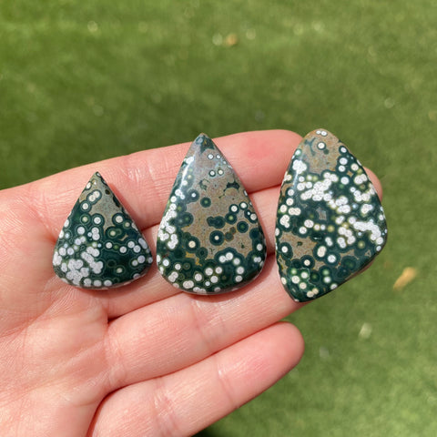 Ocean Jasper cabochons